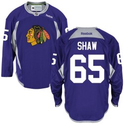 Andrew Shaw Chicago Blackhawks Reebok Authentic Purple Practice Jersey