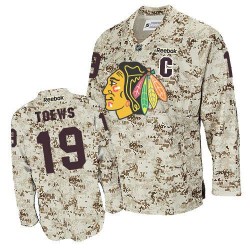 Jonathan Toews Chicago Blackhawks Reebok Authentic Camouflage Jersey