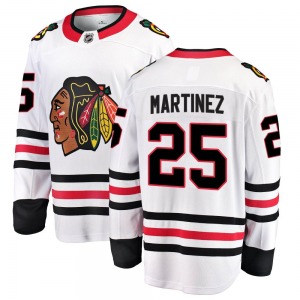 Alec Martinez Chicago Blackhawks Fanatics Branded Breakaway White Away Jersey