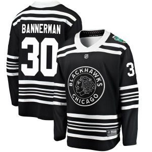 Murray Bannerman Chicago Blackhawks Fanatics Branded Breakaway Black 2019 Winter Classic Jersey