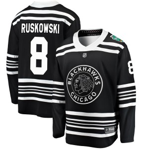 Terry Ruskowski Chicago Blackhawks Fanatics Branded Breakaway Black 2019 Winter Classic Jersey