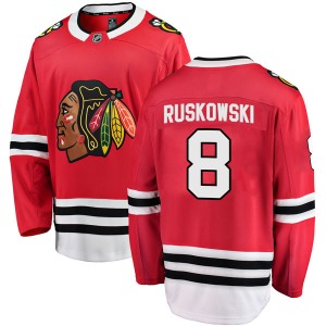 Youth Terry Ruskowski Chicago Blackhawks Fanatics Branded Breakaway Red Home Jersey