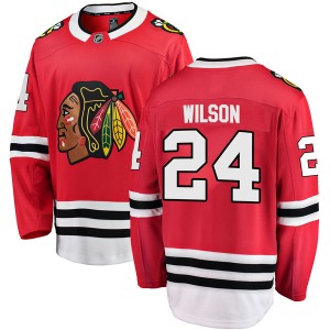 Youth Doug Wilson Chicago Blackhawks Fanatics Branded Breakaway Red Home Jersey