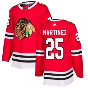 Alec Martinez Chicago Blackhawks Adidas Authentic Red Home Jersey